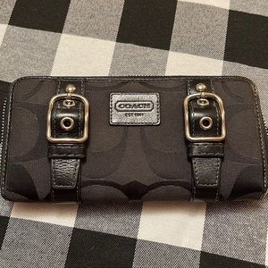 Black Coach Wallet